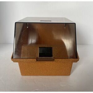 Vintage Allsop Disk File/60 5.25" Floppy Disk Storage Case Organizer‎